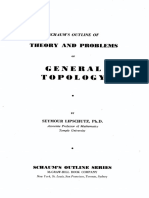 Lipschutz S., Schaum's outline of theory and problems of general topology.pdf