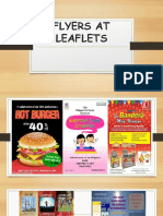 Flyers at Leaflets