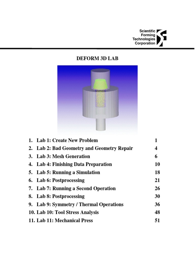 Deform V10 software, free download