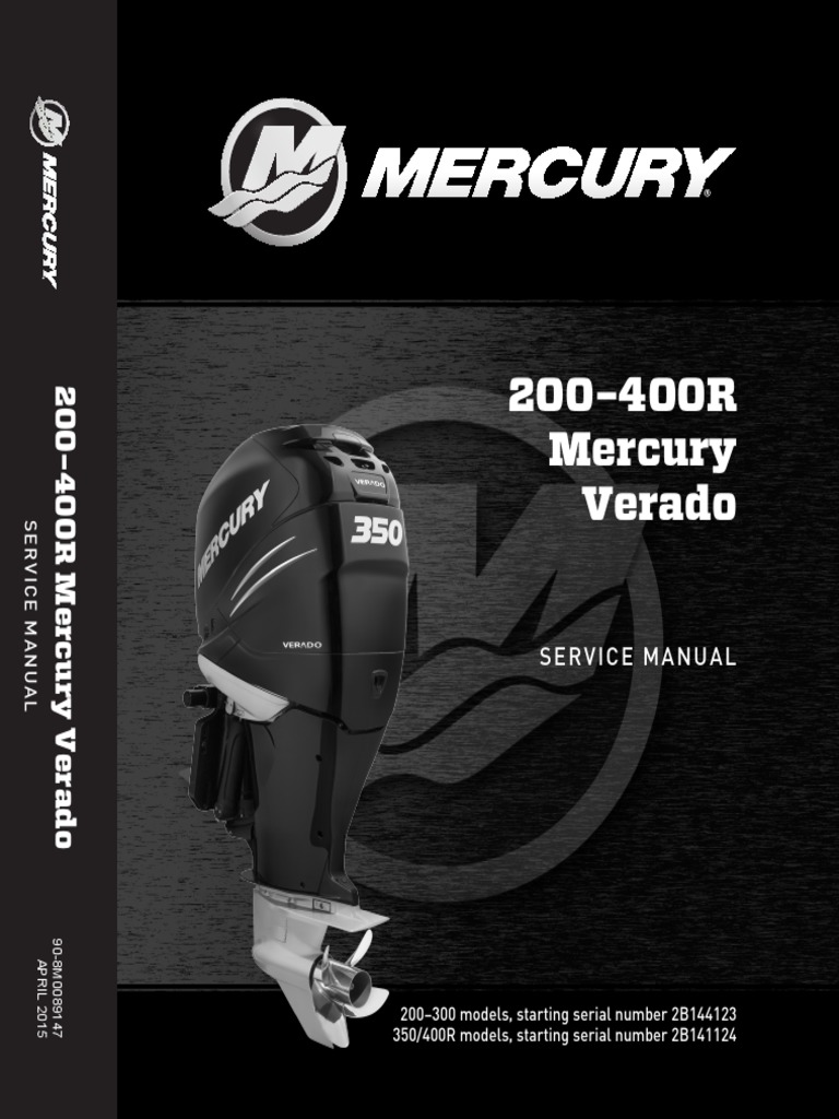 Verado L6 200-300 Gen5 & 350-400R Service Manual | Gear | Cylinder (Engine)