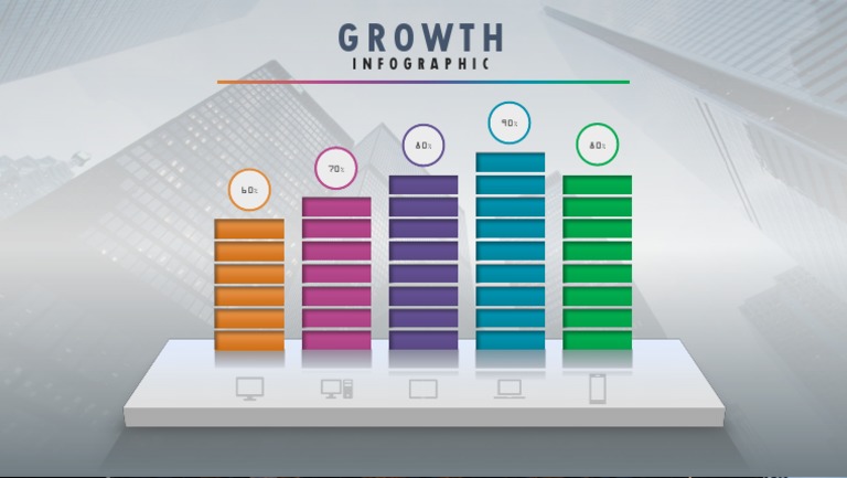 How To Create An Inspirational Growth Chart For Presentation in ...