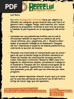 Presentacion Agencia de Prensa