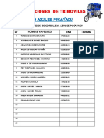 Asociaciones de 