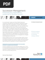 Download Succession Management Positioning Your Organizaton Leadership for Business Success by Right Management SN38340642 doc pdf