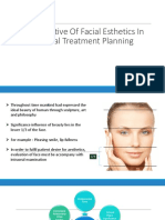 Perspective of Facial Esthetics in Dental Treatment Planning