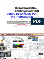 Análisis Instrumental UNASJC: Introducción a los métodos espectrofotométricos y cromatográficos