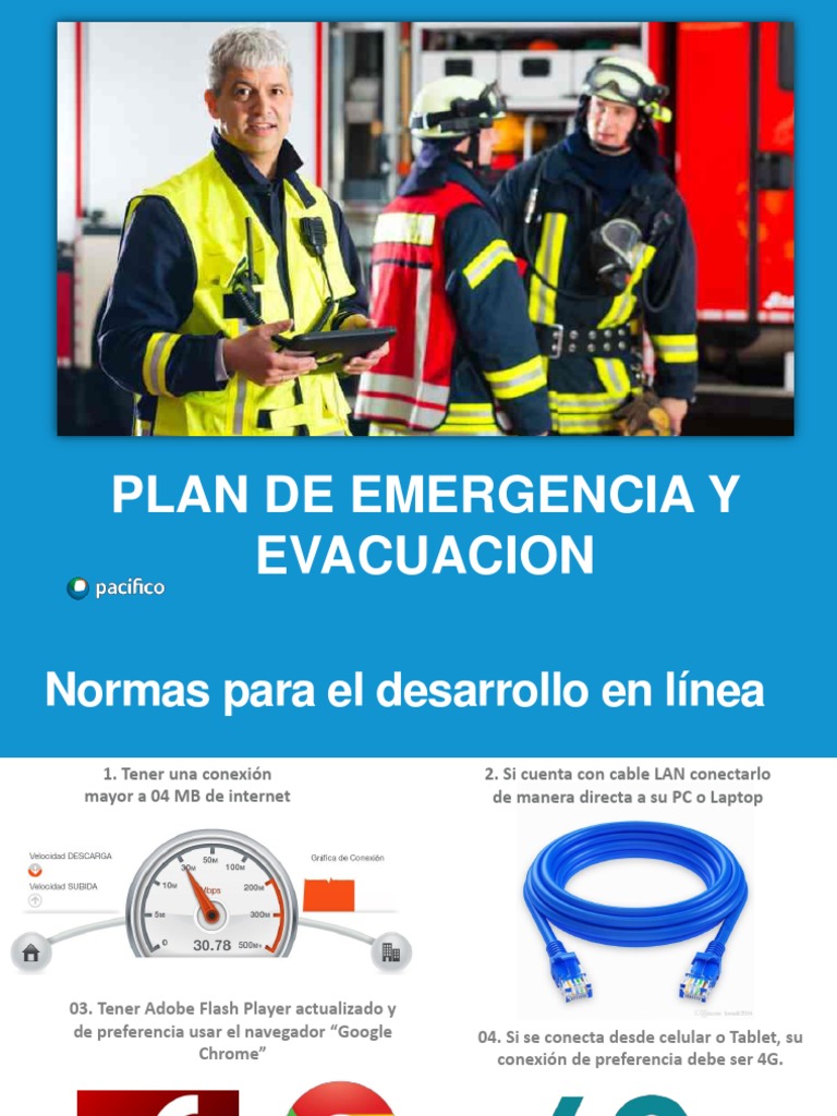Plan de Emergencia y Evacuacion | PDF | Primeros auxilios | Riesgo