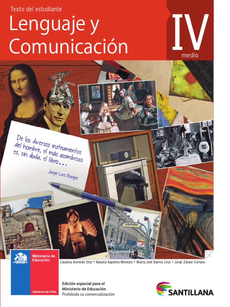 Lenguaje y Comunicación 4º Medio - Texto Del Estudiante, PDF, Libros