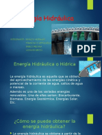 Energía Hidráulica Ignacio Morales TRABAJO