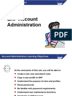 SAP Training Course4.6 - 4 Account - Administration - NEW 01-31-03