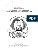 Proposal Permohonan Bantuan Dana Untuk Drumband