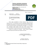 Surat Penghadapan 18 Nop II B