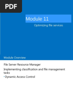 Optimizing File Services