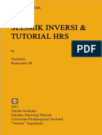 Seismik Inversi & Tutorial HRS PDF