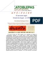 El Marxismo Según Amando de Miguel, En 1958 - Por José Manuel Rodríguez Pardo