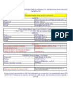 Dados Necessários Para Criação de Conta Ftp