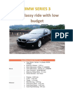 Spesifikasi Mobil BMW
