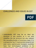 GST Issues and Challenges