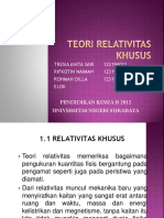 Relativitas Khusus