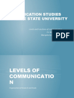 SJSU Communication Studies Overview