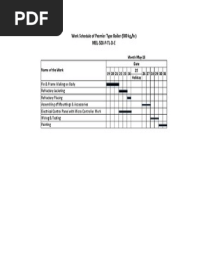 Work Schedule