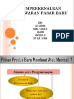 Memperkenalkan Penawaran Pasar Baru