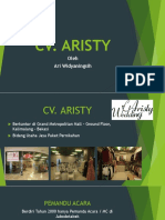 Profil CV Aristy