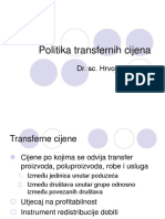 Politika Transfernih Cijena (1)