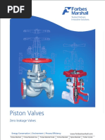 Forbes Marshall Piston Valves