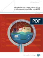 National climate change vulnerability and risk assessments in Europe, 2018