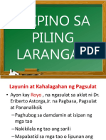 1-Filipino Sa Piling Larangan