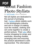 Download About Fashion Photo Stylists -AB by Rahul Kumar SN38343655 doc pdf