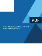 Exchange 2010 On Vmware Design and Sizing Examples