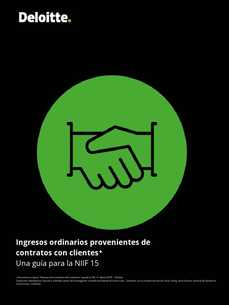 Guía Implementación IFRS 15 (2018) | PDF | normas internacionales de ...