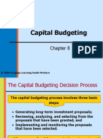 Capital Budgeting: © 2009 Cengage Learning/South-Western