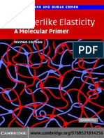 James E. Mark, Burak Erman Rubberlike Elasticity A Molecular Primer