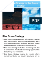 Blue Ocean and Red Ocean Strategies