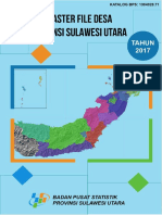Master File Desa Provinsi Sulawesi Utara Tahun 2017