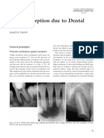 Root Resorption Due To Dental Trauma: General Principles