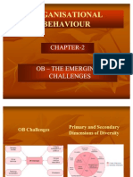 Organisational Behaviour- The Emerging Challenge