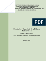 Diagnostico y Tratamiento de La Diabetes Mellitus 2 Guia Clinica PDF