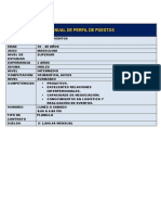 Manual de Perfil de Puestos - Jefe de Eventos