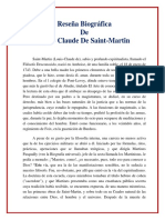 l c de Saint Martin Resena Biografica