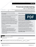 Guide to NWU Financial Undertaking Form | PDF