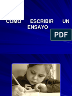 Como Escribir Un Ensayo PDF