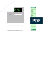 Planilha de Controle Estudo