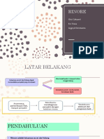 Rhinore dan Hidung Berbau