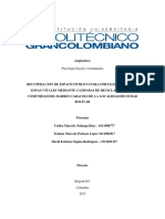 Tercera Entrega - Psicologia Social y Comunitaria