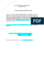 Formatos Proyecto de Investigación (Inscripción de Tesis y Anuencia Del Tutor)