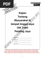 Contoh Tugasan Sejarah PT3 2018 Kajian Masyarakat Di Kawasan Tempat Tinggal Anda 1